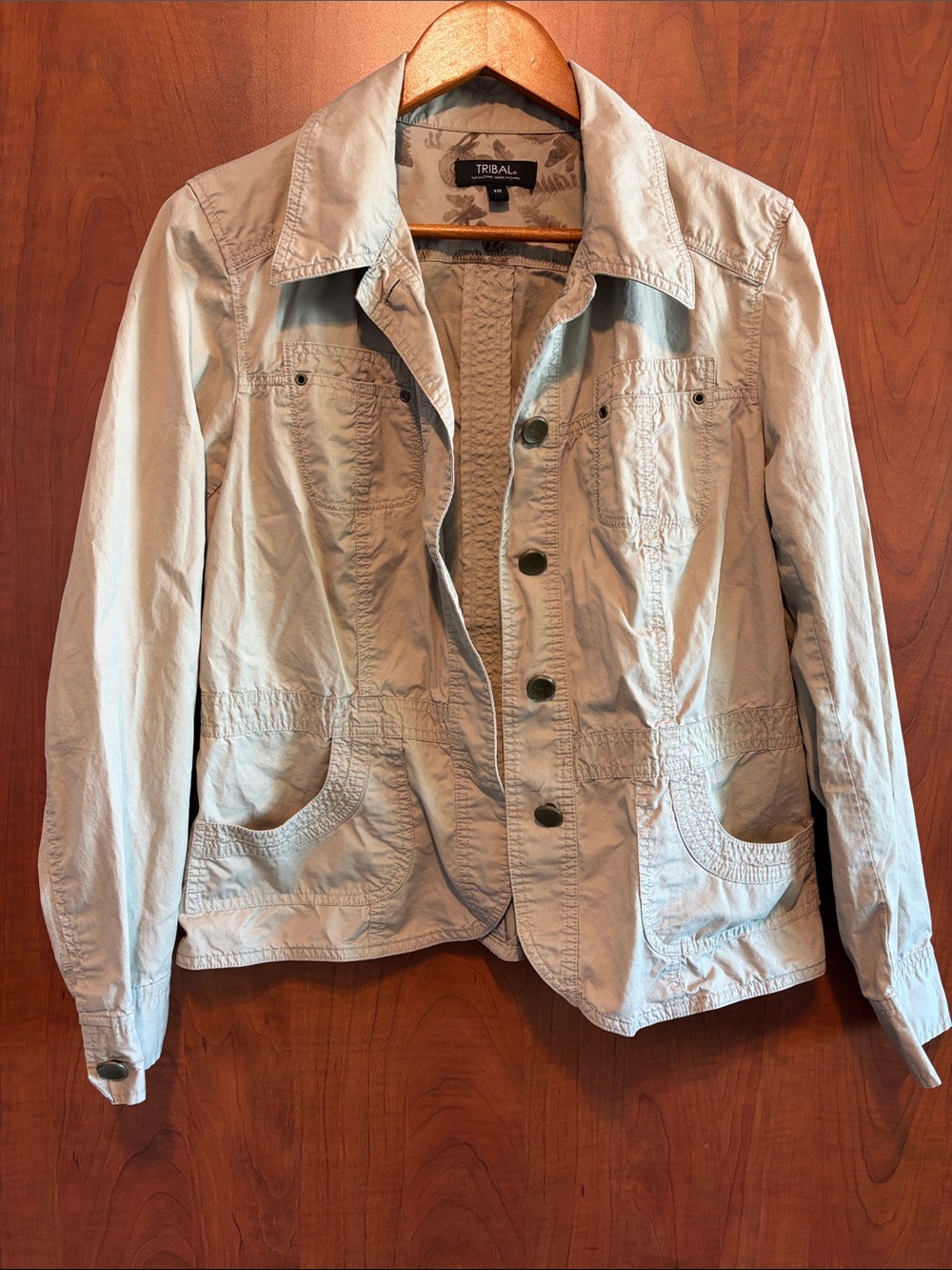Tribal Women's Button-Front Jean Jacket